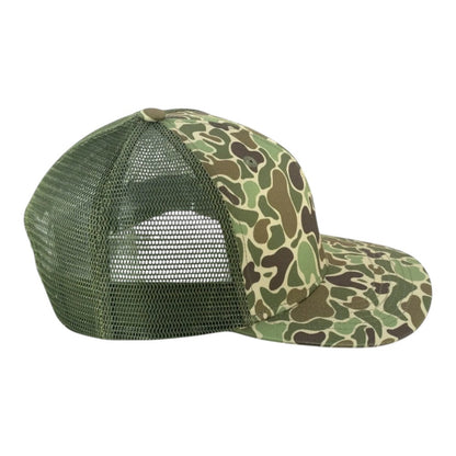 Blank Rope Hats Camo 5-Panel Snapback
