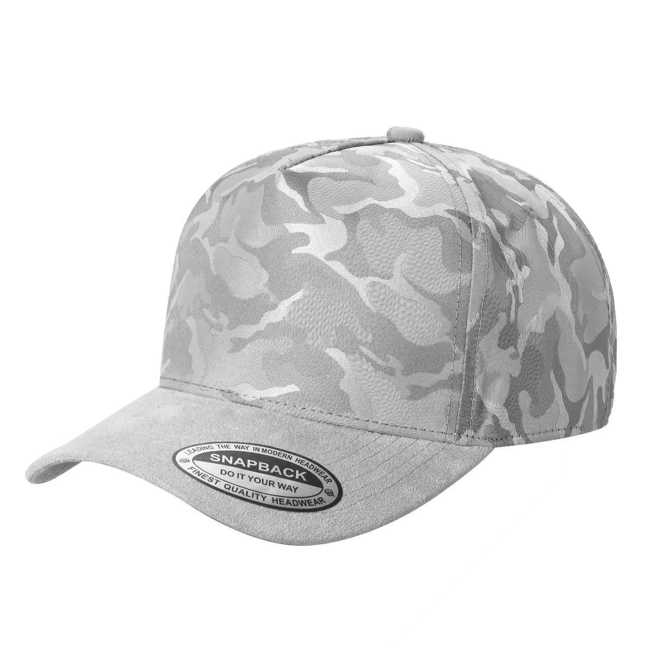 Unbranded 5 Panel Camo Suede Hat