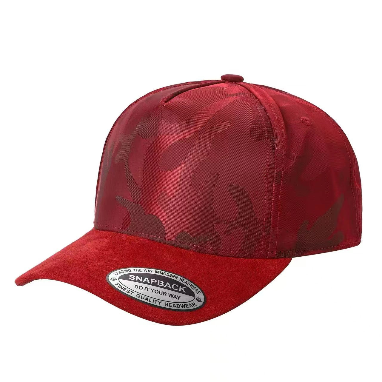 Unbranded 5 Panel Camo Suede Hat