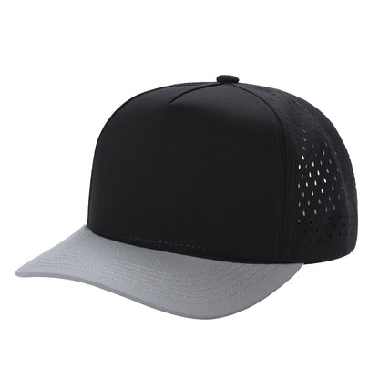Unbranded 5 Panel Perforated Laser Mesh Hat Waterproof Cap