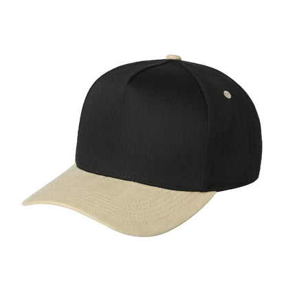 Unbranded 5 Panel Leather Bill Hat