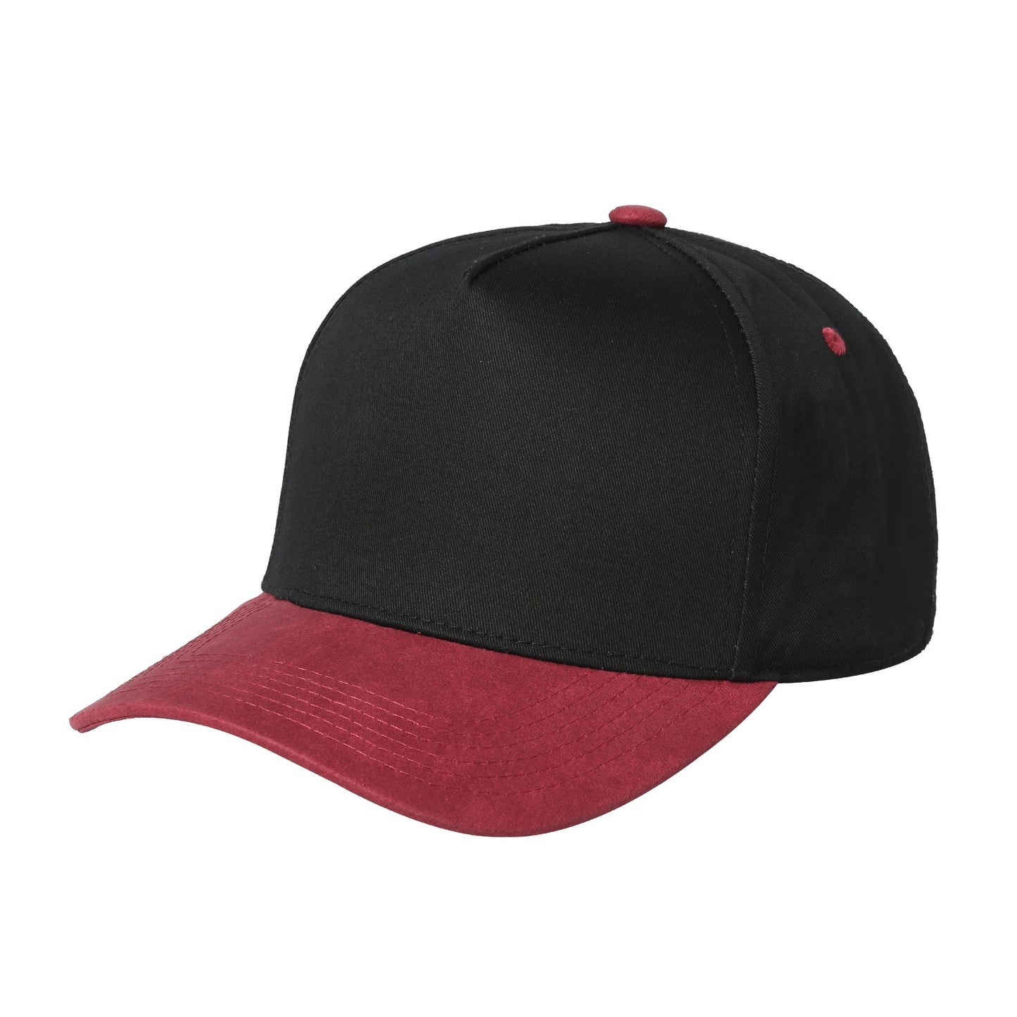 Unbranded 5 Panel Leather Bill Hat