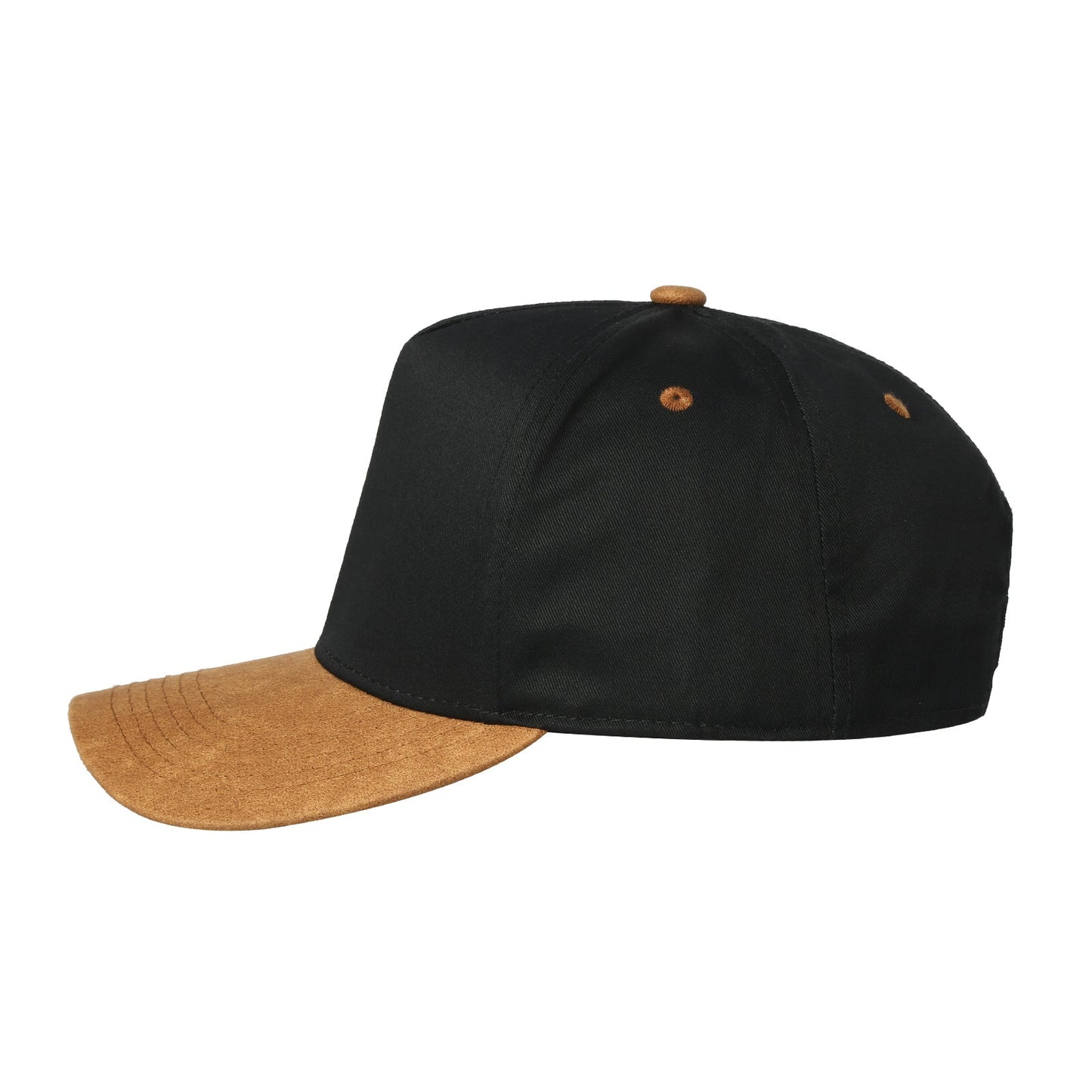 Unbranded 5 Panel Leather Bill Hat