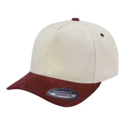 Unbranded 5 Panel Suede Hat