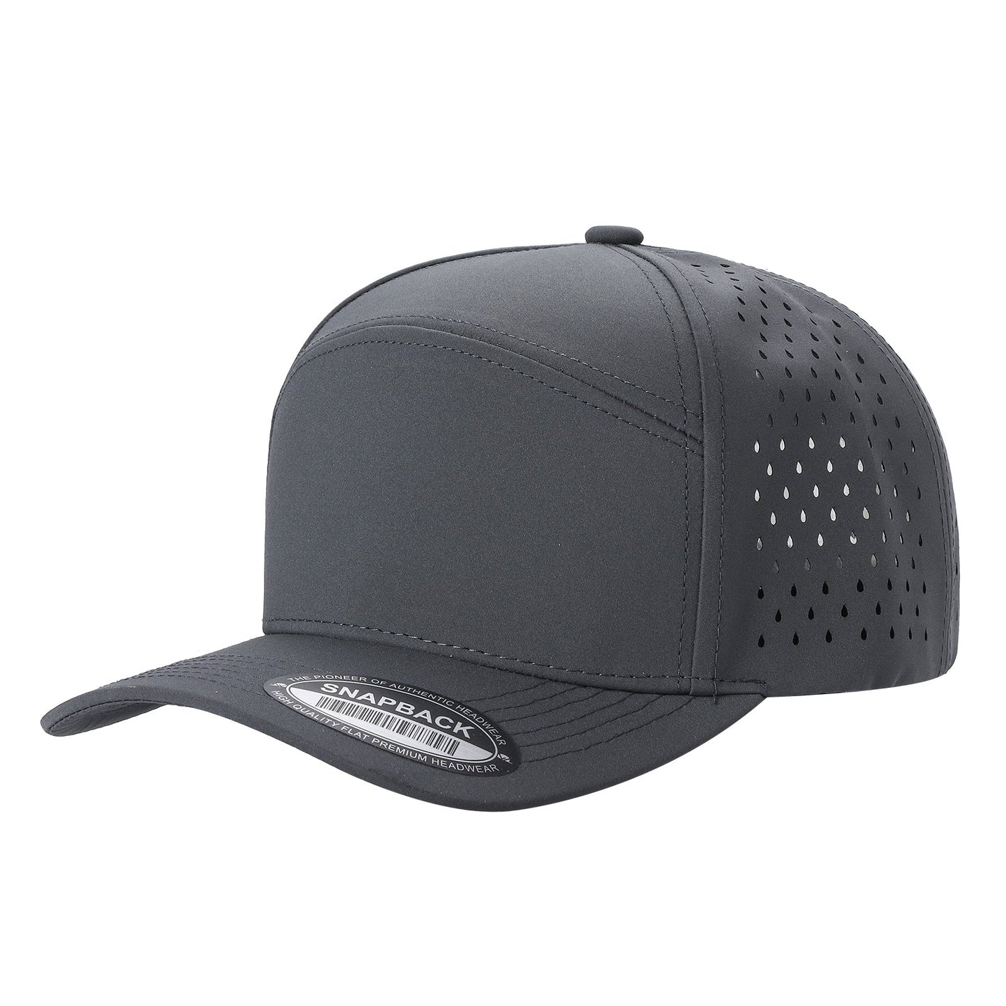 Unbranded 6 Panel Perforated Hat Laser Mesh Cap