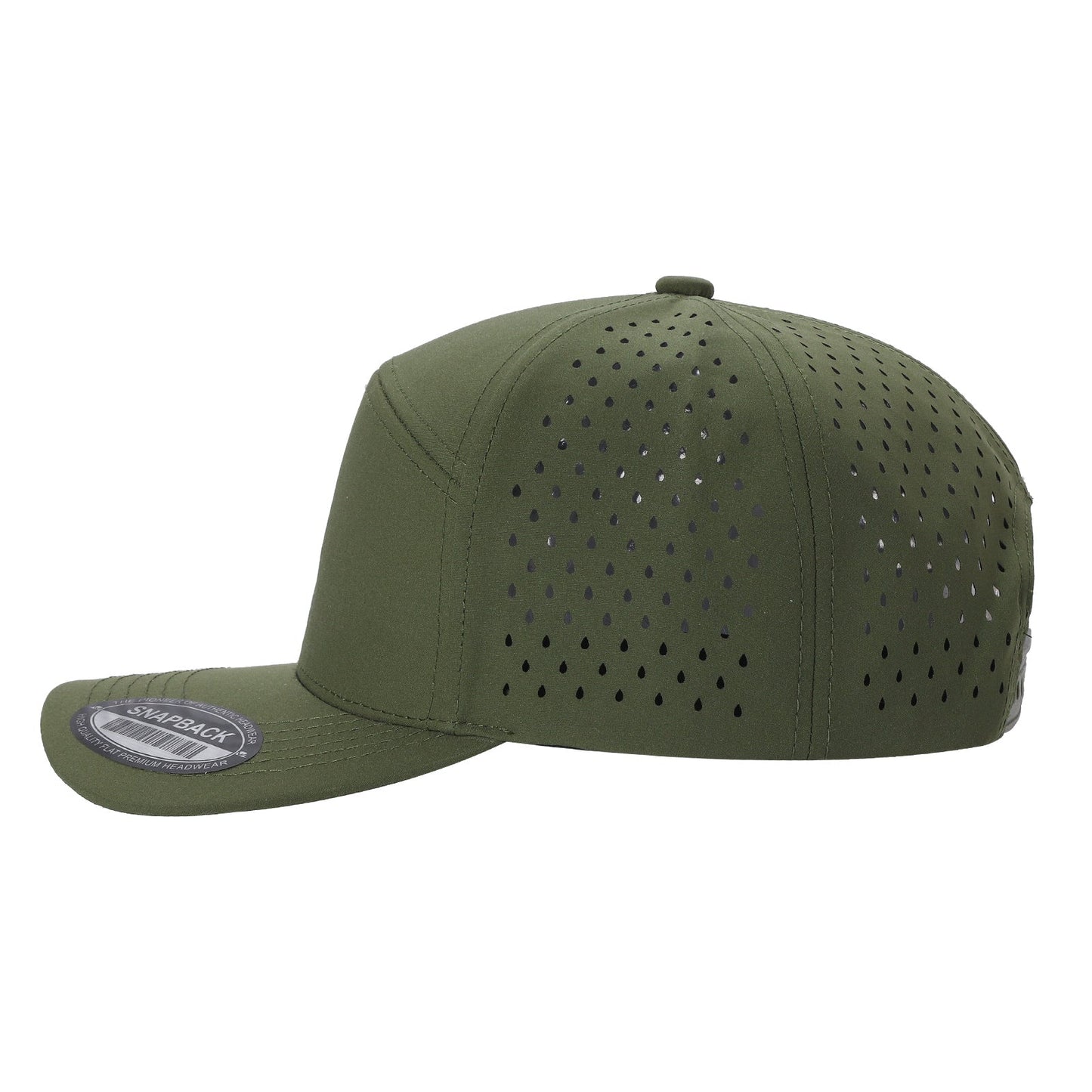 Unbranded 6 Panel Perforated Hat Laser Mesh Cap