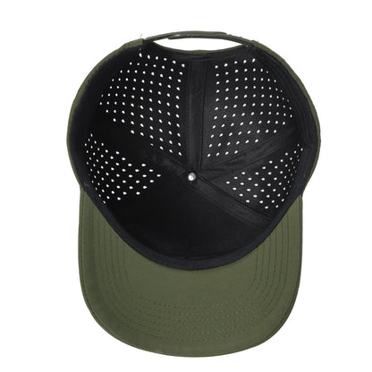 Unbranded 6 Panel Perforated Hat Laser Mesh Cap