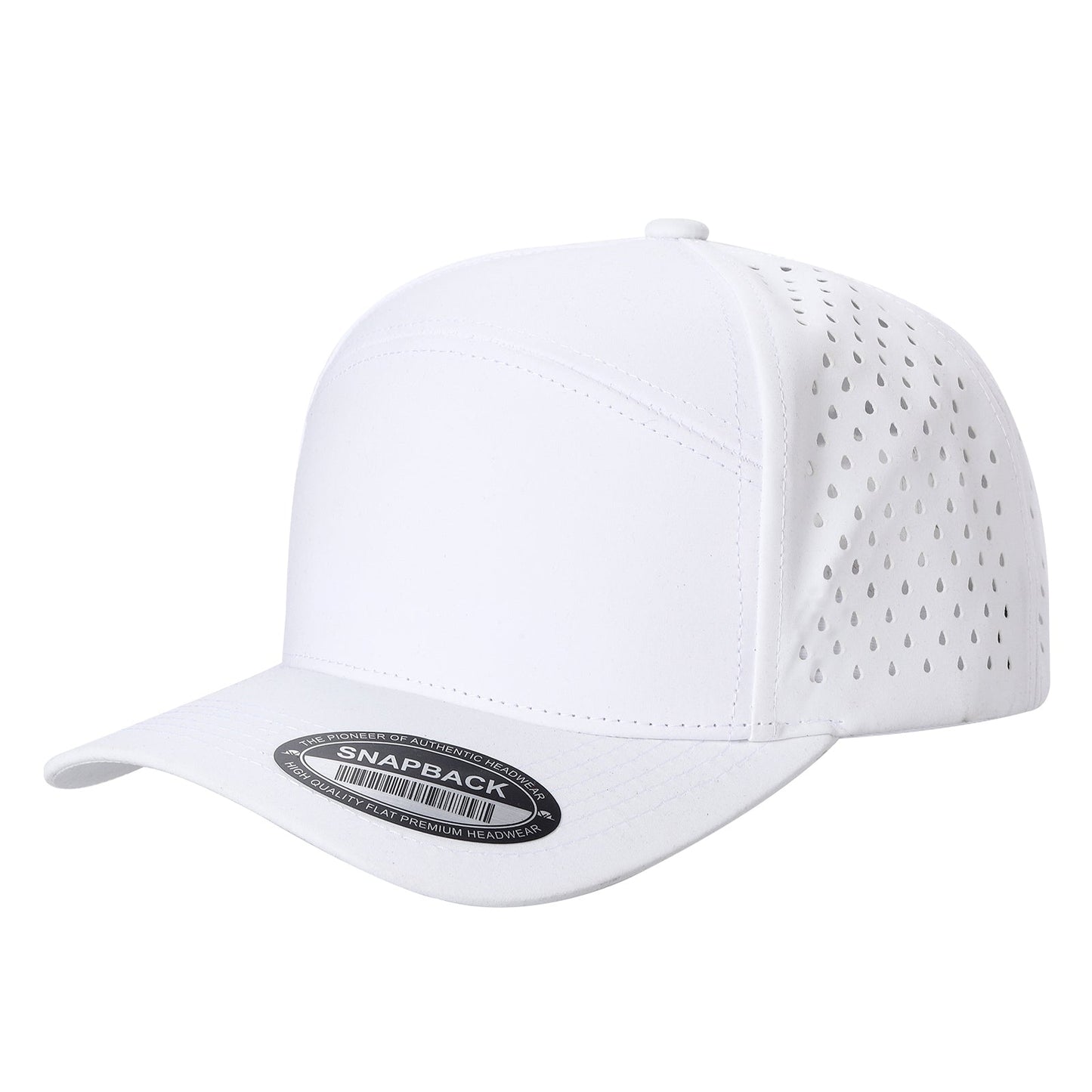 Unbranded 6 Panel Perforated Hat Laser Mesh Cap