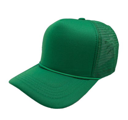 Unbranded Sponge Foam Trucker Hat, Blank Mesh Cap