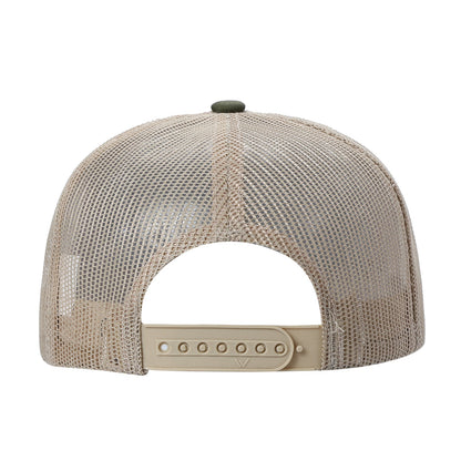 Unbranded 6-Panel Trucker Hat, Blank Flat Bill Mesh Cap