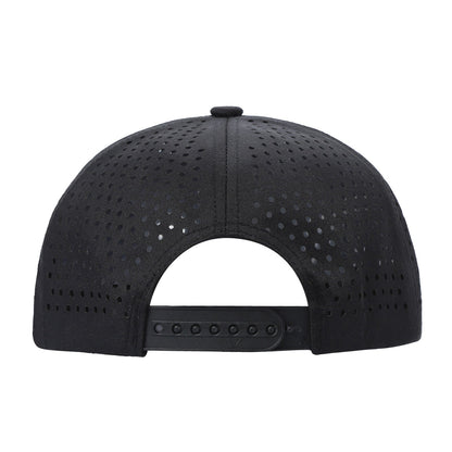 Unbranded 6 Panel Perforated Hat Laser Vented Cap