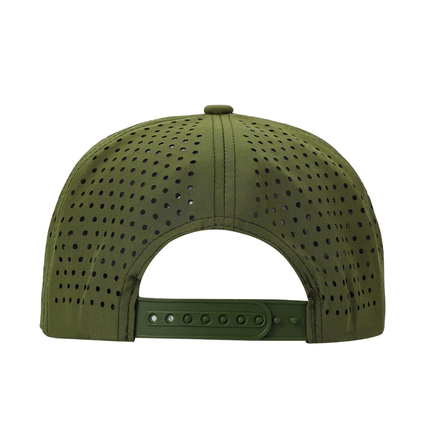 Unbranded 7 Panel Perforated Hat Laser Vented Cap