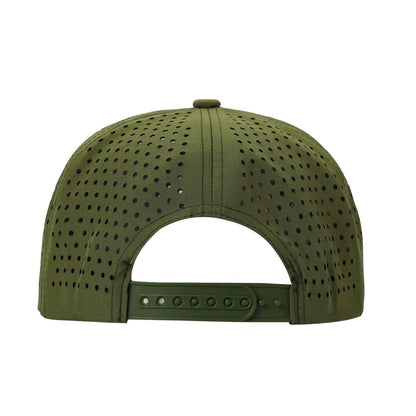 Unbranded 7 Panel Perforated Hat Laser Vented Cap
