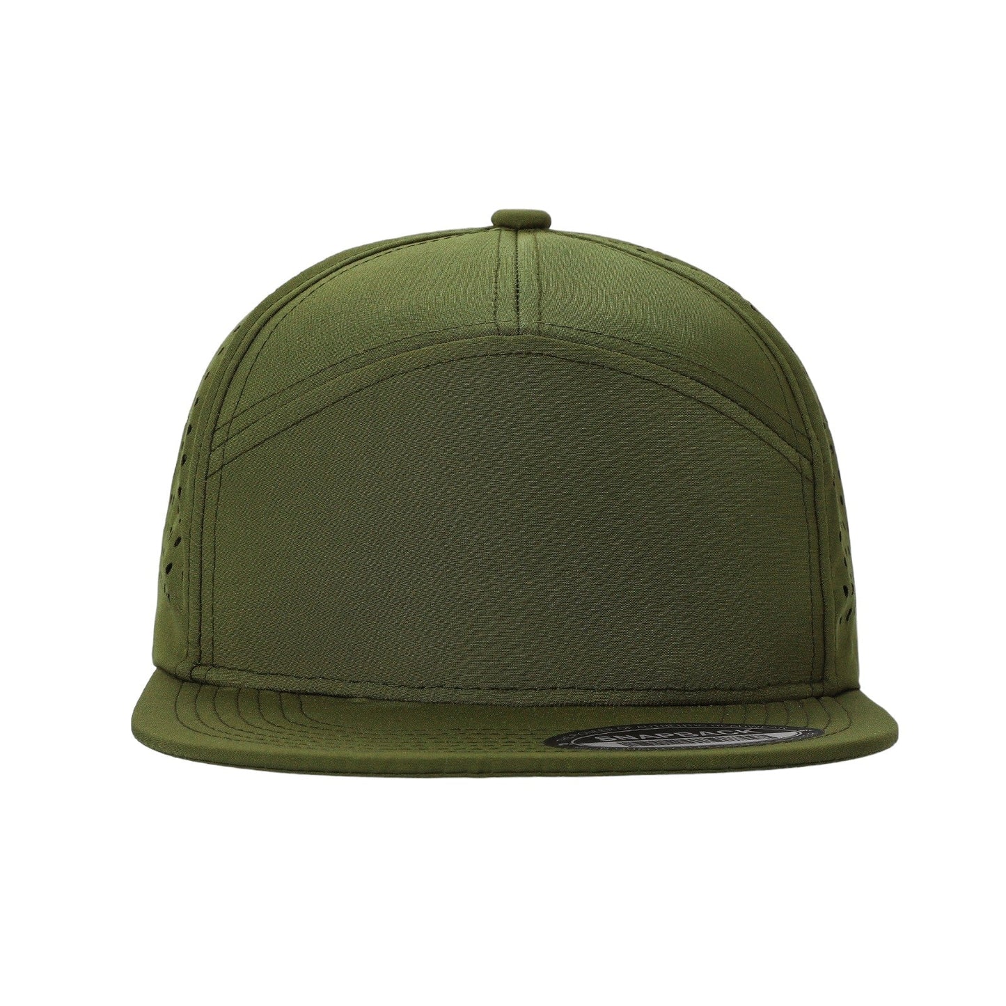 Unbranded 7 Panel Perforated Hat Laser Vented Cap