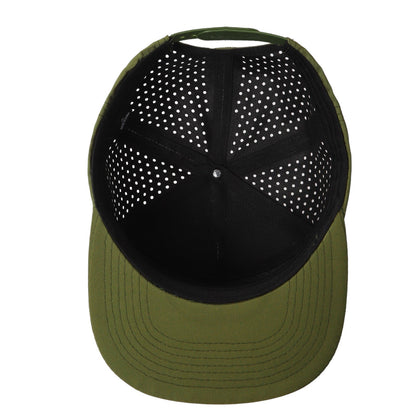 Unbranded 7 Panel Perforated Hat Laser Vented Cap