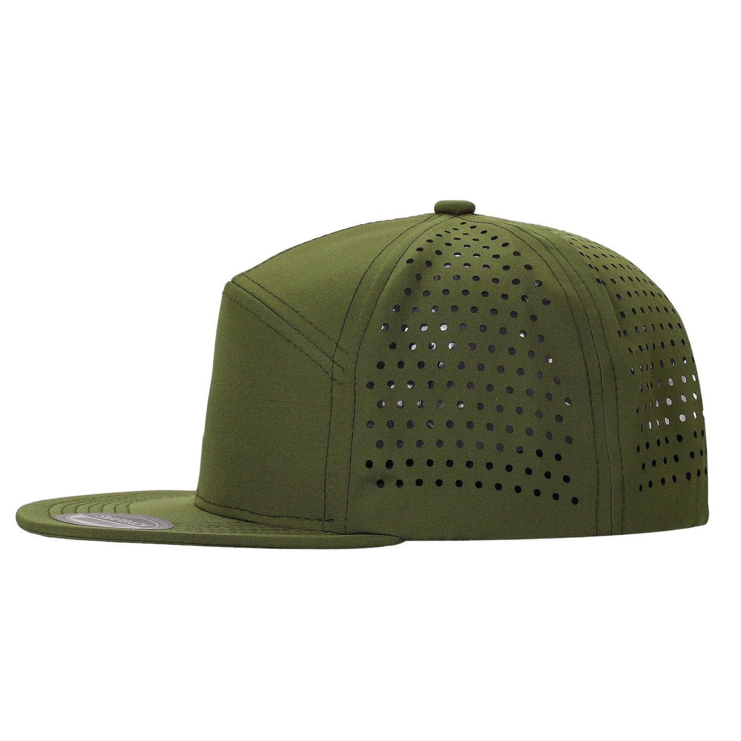 Unbranded 7 Panel Perforated Hat Laser Vented Cap