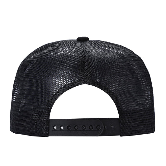 Unbranded Captain Military Foam Trucker Hat with Gold Leaf