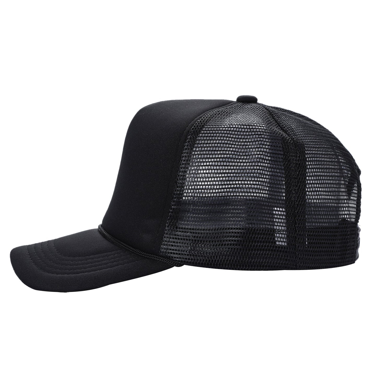 Unbranded Kids Foam Trucker Hat Mesh Back, Sponge Cap