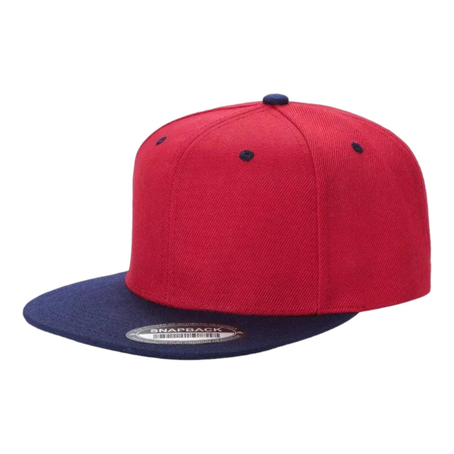 Unbranded Polyester Snapback Hat, Blank Snapback Cap