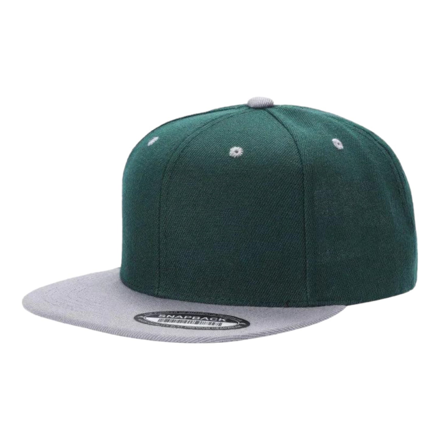 Unbranded Polyester Snapback Hat, Blank Snapback Cap