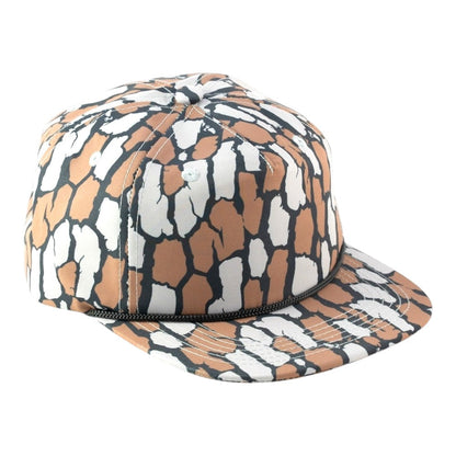 Blank Rope Hats Camo 5-Panel Snapback