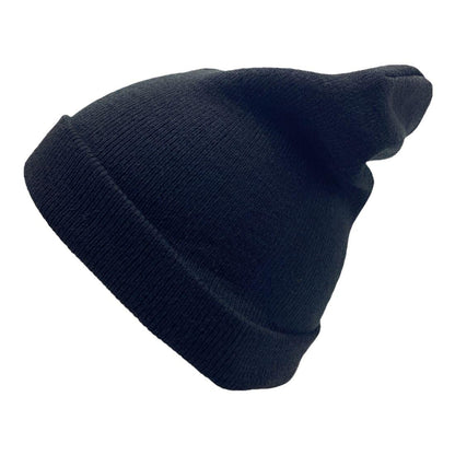 Beanies Caps Toboggan Cuffed Soft Knit in Bulk Multi-Color Plain Blank Wholesale Lot