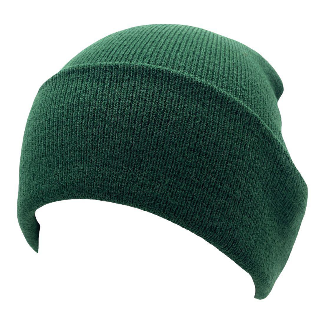 Beanies Caps Toboggan Cuffed Soft Knit in Bulk Multi-Color Plain Blank Wholesale Lot