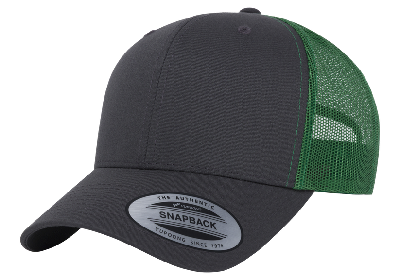 YP Classics, Yupoong 6606 6 Panel Retro Trucker Cap - Blank