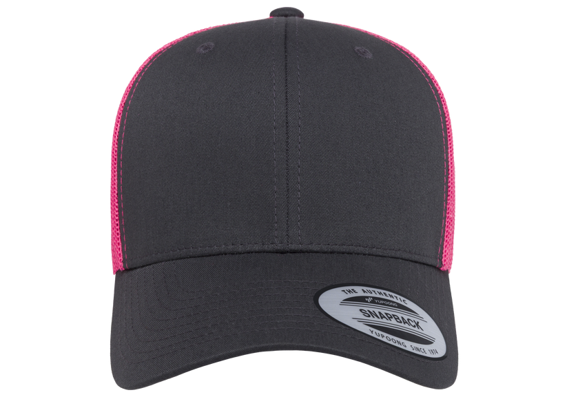 YP Classics, Yupoong 6606 6 Panel Retro Trucker Cap - Blank