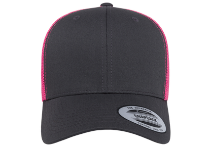 YP Classics, Yupoong 6606 6 Panel Retro Trucker Cap - Blank