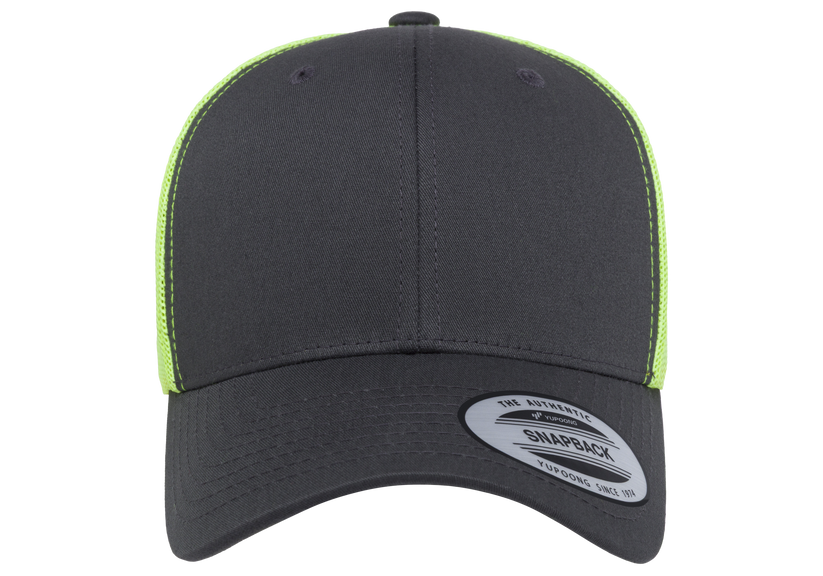 YP Classics, Yupoong 6606 6 Panel Retro Trucker Cap - Blank