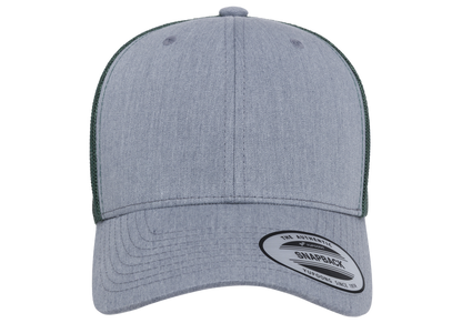 YP Classics, Yupoong 6606 6 Panel Retro Trucker Cap - Blank
