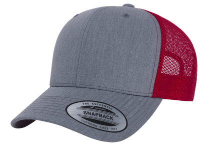 YP Classics, Yupoong 6606 6 Panel Retro Trucker Cap - Blank