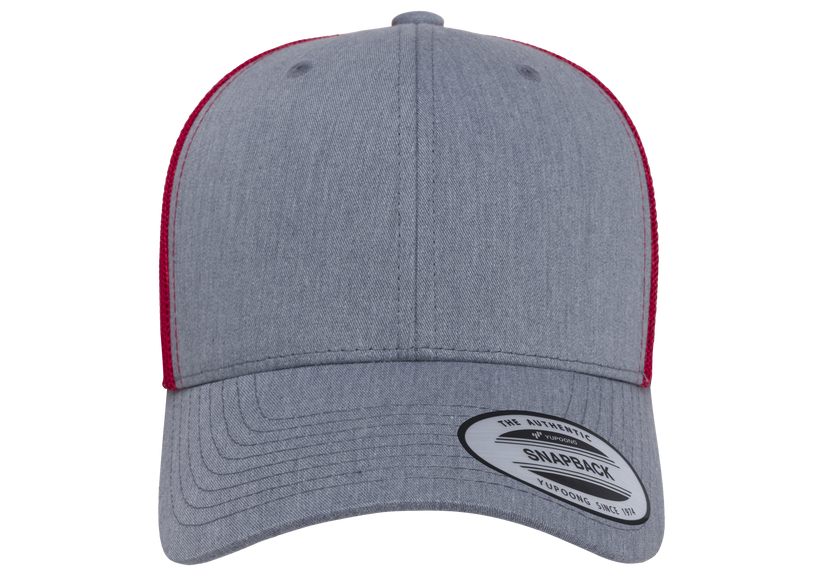 YP Classics, Yupoong 6606 6 Panel Retro Trucker Cap - Blank