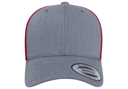 YP Classics, Yupoong 6606 6 Panel Retro Trucker Cap - Blank