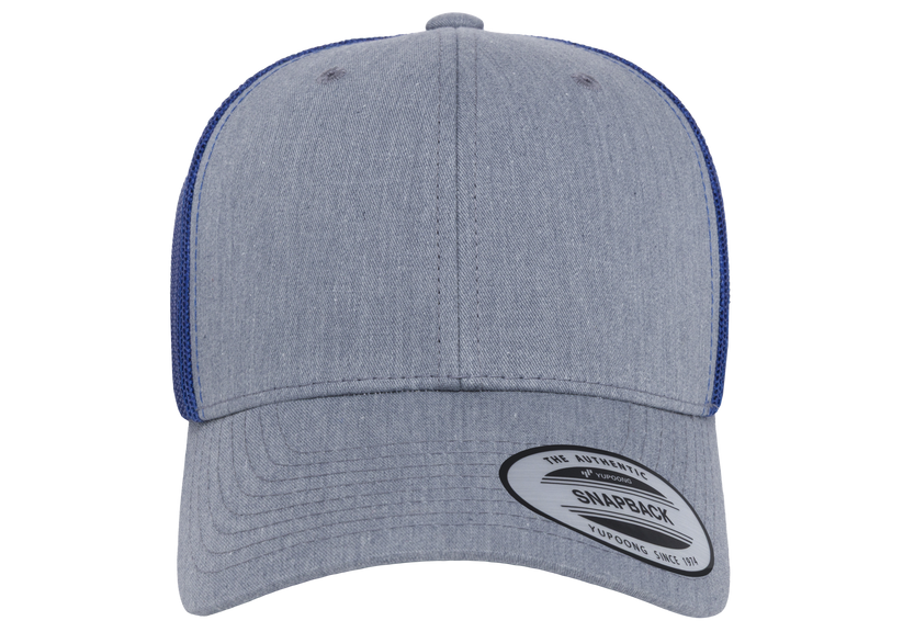 YP Classics, Yupoong 6606 6 Panel Retro Trucker Cap - Blank
