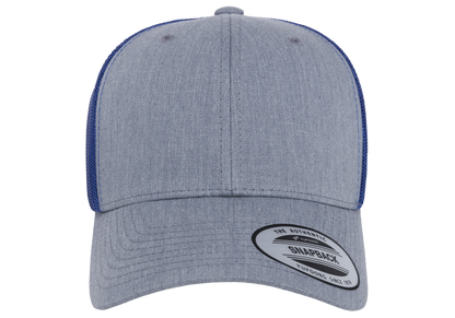 YP Classics, Yupoong 6606 6 Panel Retro Trucker Cap - Blank