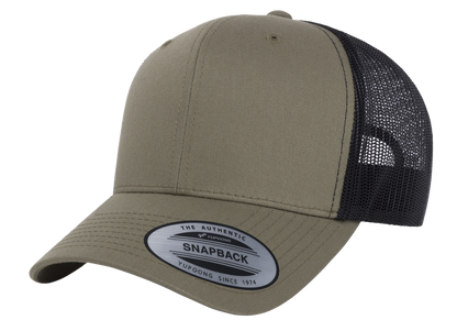 YP Classics, Yupoong 6606 6 Panel Retro Trucker Cap - Blank