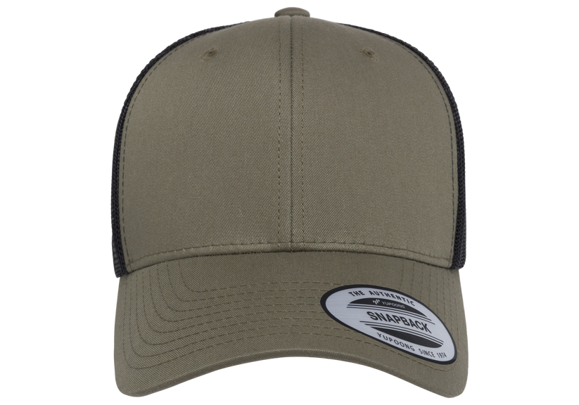 YP Classics, Yupoong 6606 6 Panel Retro Trucker Cap - Blank