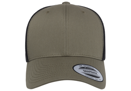 YP Classics, Yupoong 6606 6 Panel Retro Trucker Cap - Blank
