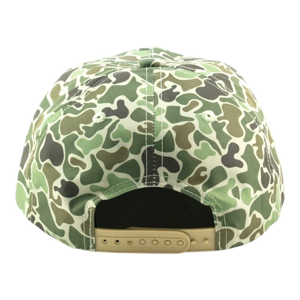 Blank Rope Hats Camo 5-Panel Snapback