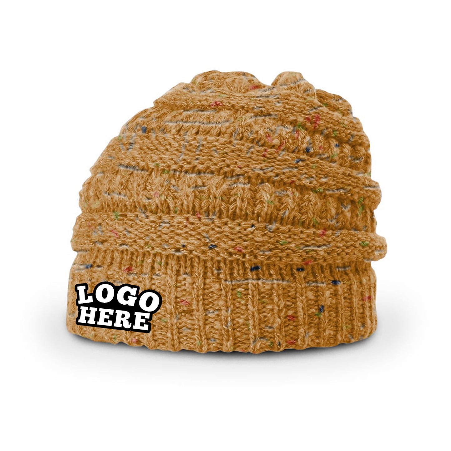 Custom Patch Richardson 157 Speckled Knit Beanie