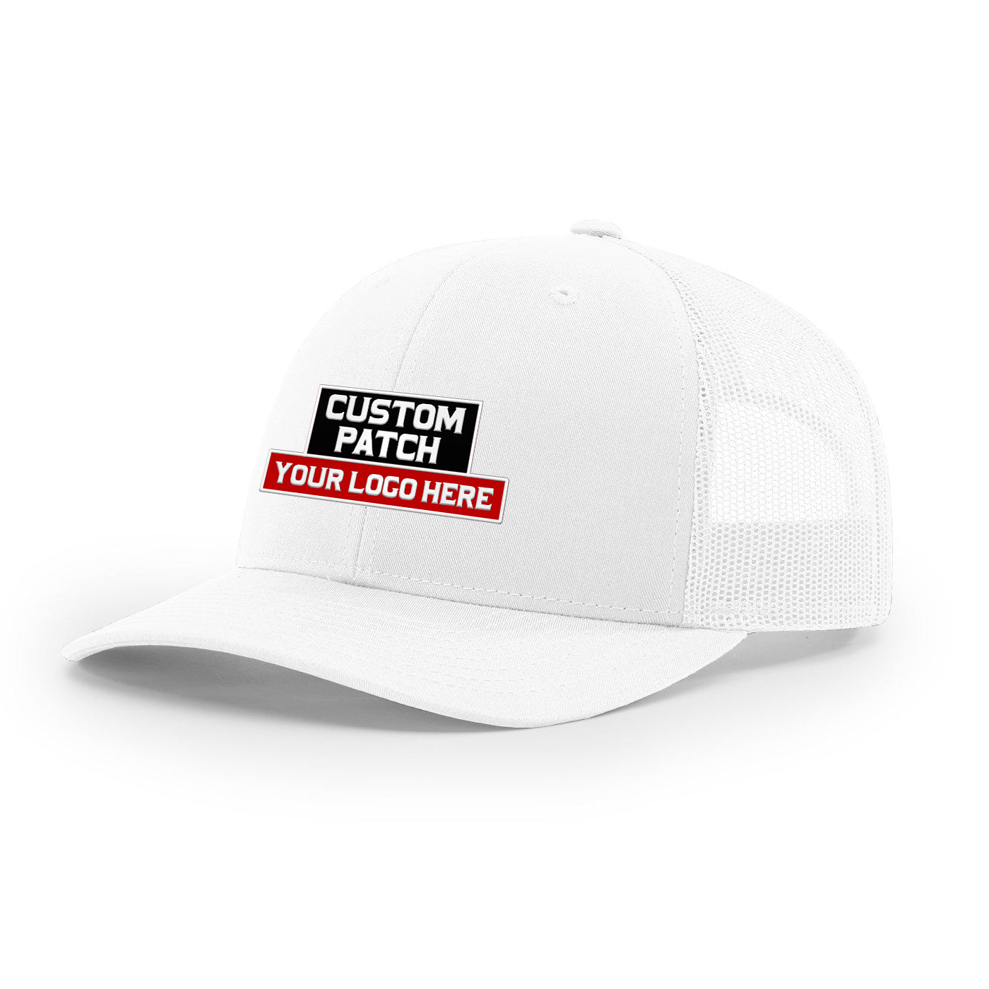 Custom Patch Richardson 112 Trucker Cap Solid Hats Solid Colors One Color