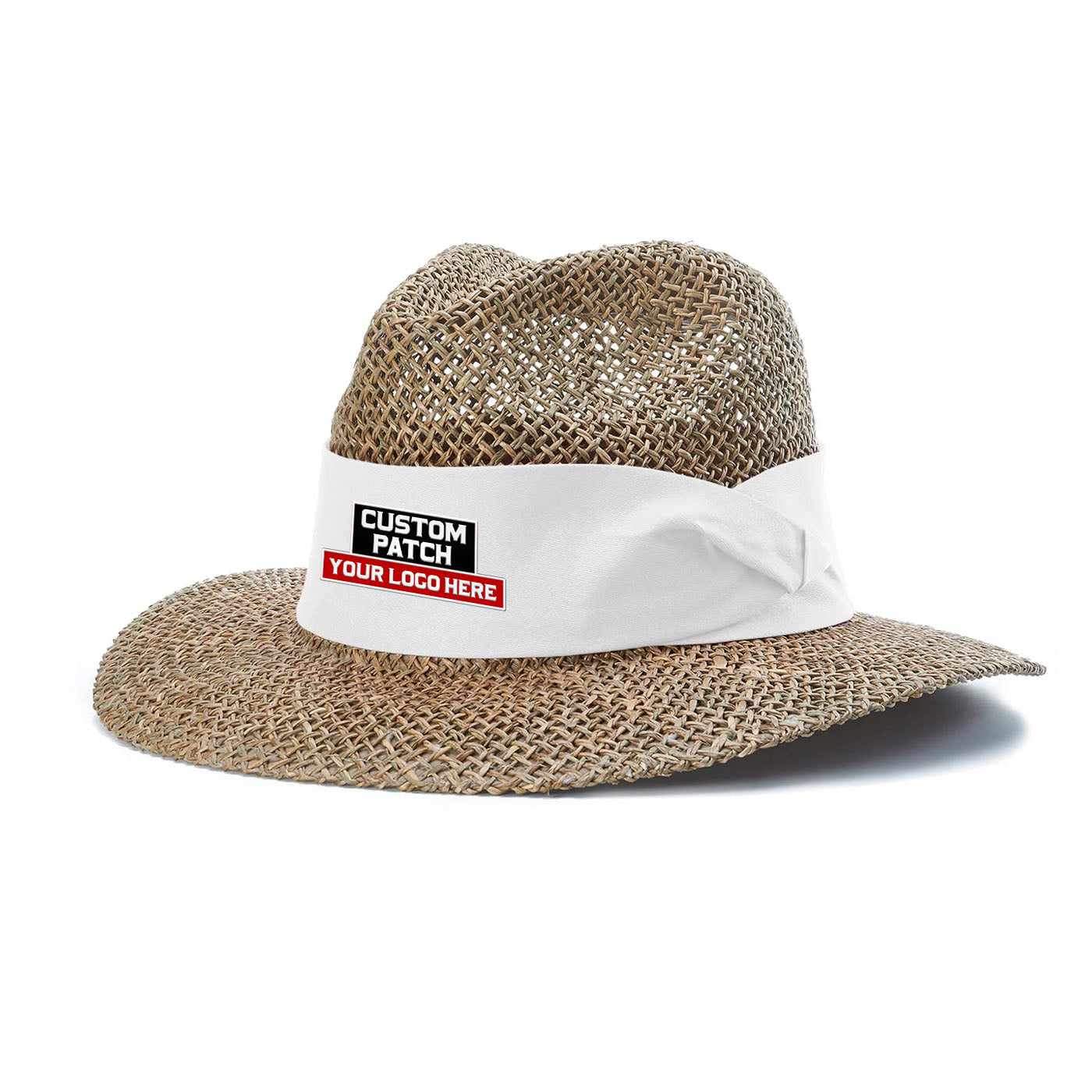 Custom Patch Richardson 822 Straw Safari Hat