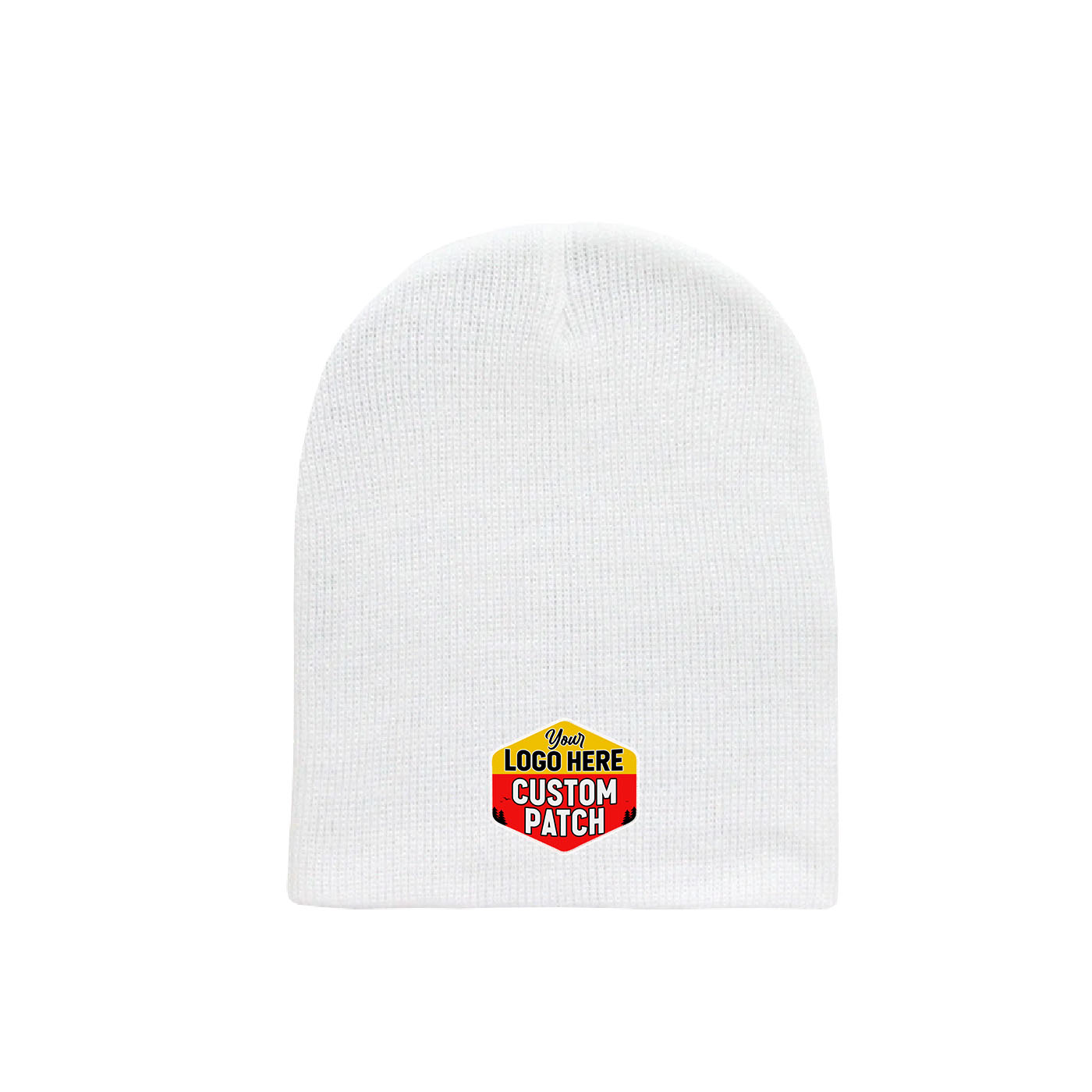 Custom Patch Decky 614 - Acrylic Short Beanie, Knit Cap - 614