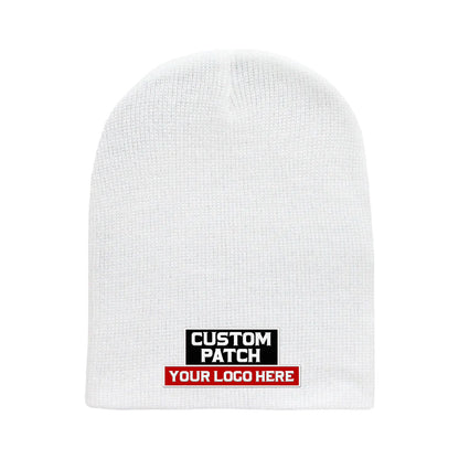 Custom Patch Decky 187 - Acrylic Short Beanie, Knit Cap - 187