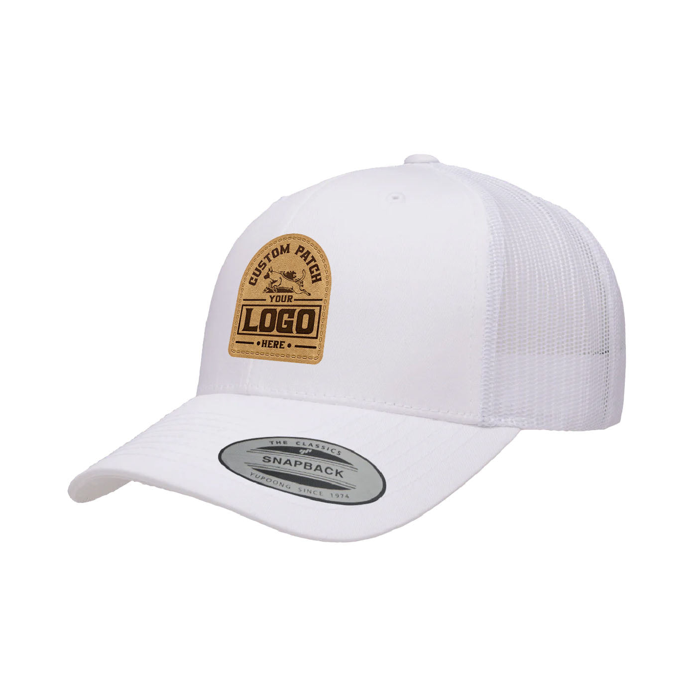 Custom Patch Yupoong 6606 Retro Trucker Hat, Mesh Back, YP Classics