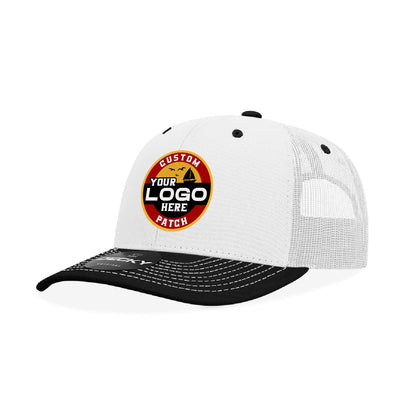 Custom Patch Decky 6031 - 6 Panel Mid Profile Structured Contra-Stitch Trucker Hat