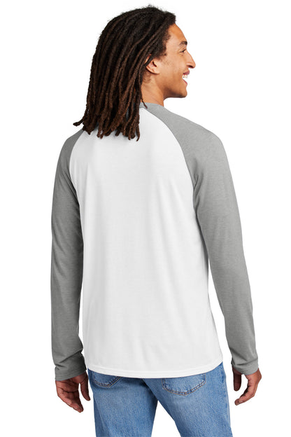 AlumGy/BtW Allmade Unisex Tri-Blend Long Sleeve Colorblock Raglan AL6009