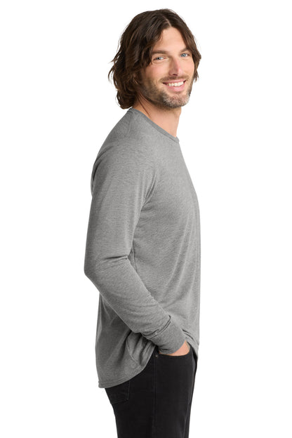 Aluminum Grey Allmade Unisex Tri-Blend Long Sleeve Tee AL6004